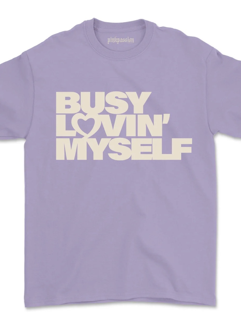 Lavender 'Busy Lovin' Myself' Graphic Tee
